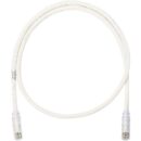 Panduit NK6PC6Y NetKey CAT6 UTP Copper Cable, 6', White
