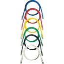 Panduit NK6PC7VLY NetKey CAT6 24AWG Stranded UTP Cable, 7', Violet