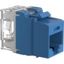 Panduit NK6X88MBU-Q CAT6a UTP RJ45 Keystone Punchdown Jack Module, Blue