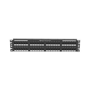 Panduit NK6XPPG48Y NK Punchdown Patch Panel Cat6a Flat