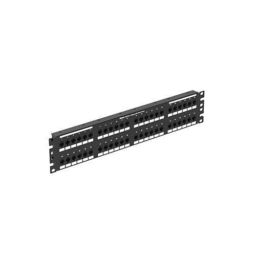 Panduit NK6XPPG48Y NK Punchdown Patch Panel Cat6a Flat
