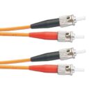Panduit NKFPX23R22SM002 Fiber Optic Patch Cord, NK 2-Fiber OM3 3.0 mm OFNR Jacket, 2m