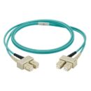 Panduit NKFPX23RSSSM010 Fiber Optic Patch Cord, NK 2-Fiber OM3 3.0 mm OFNR Jacket, 10m