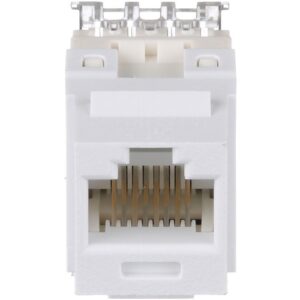 Panduit NKP5E88MWH CAT5e Punchdown Jack Module, White