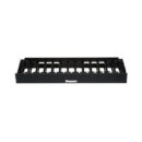 Panduit NMF1 NetManager High Capacity Horizontal Cable Manager, 1RU, Black