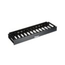 Panduit NMF1 NetManager High Capacity Horizontal Cable Manager, 1RU, Black