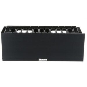 Panduit NMF4 Horizontal Wired Manager Front 4U, High-Capacity Solution for Efficient Wired Management
