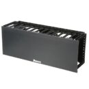 Panduit NMF4 Horizontal Wired Manager Front 4U, High-Capacity Solution for Efficient Wired Management
