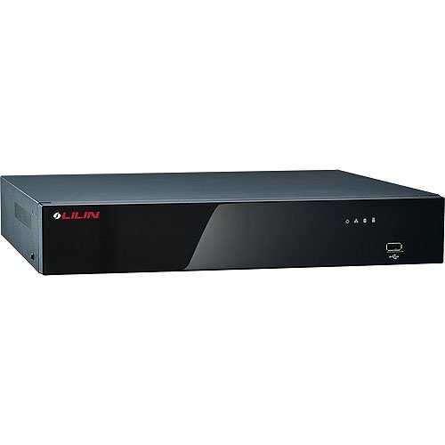 LILIN NVR6104E-1X2TB LILIN NVR6104 4-Channel PoE 4K Standalone Network Video Recorder, 2TB, NDAA/TAA Compliant