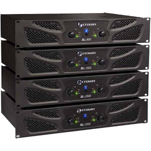 Crown NXLI3500-0-US XLi 3500 2-Channel 1350W at Ohm Power Amplifier