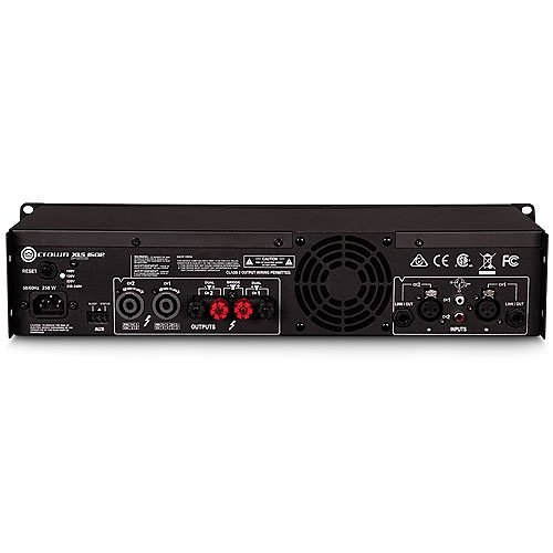 Crown NXLS1502-0-US XLS 1502 DriveCore Series 2-Channel Power Amplifier, 525W at Ohm