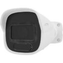 Speco O4BDD1M 4MP Bullet IP Camera with AI and Audio and Visual Deterrent, 2.8-12mm Motorized Lens, NDAA Compliant, White