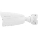 Speco O4BDD1M 4MP Bullet IP Camera with AI and Audio and Visual Deterrent, 2.8-12mm Motorized Lens, NDAA Compliant, White