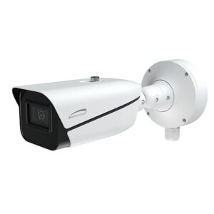 Speco O4BM Bullet IP Camera with Advanced Analytics and License Plate Recognition, 8-32mm Lens