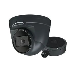 Speco O4IT2 Intensifier 4MP IP Turret Camera with Advanced Analytics, 2.8 Fixed Lens, Gray
