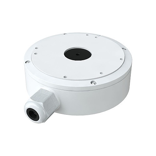 Speco O4IT2W 4MP Intensifier AI IP Turret Camera with 2.8mm Lens, Includes Junction Box, White