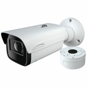 Speco O4VB2M 4MP H.265 IP Bullet Camera, 2.8-12mm Motorized Lens, White