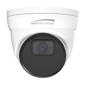 Speco O5K2 5MP IR Outdoor IP Turret Camera, 2.8mm Fixed Lens, White (Replaces O5K1, Only compatible with Speco ZIPKITS)