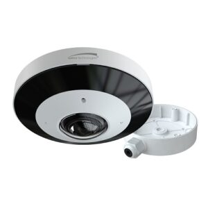 Speco O6MDP4 6MP Indoor / Outdoor 360° Fisheye IP Camera, Smart IR, 1.65mm Lens
