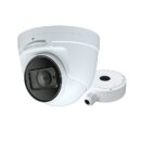 Speco O8VT3M 4K 8MP IR Turret IP Camera with Line Crossing and Intrusion Detection, Includes Junction Box, 2.8-12mm Motorized Lens, White