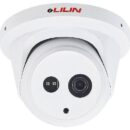 LILIN P2R6552E2-I LILIN P2R6552E2 5MP Vandal Resistant IR Mini Turret IP Camera, 2.8mm Fixed Lens, White