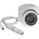 LILIN P2R6852E2 5MP Fixed IR Mini Turret IP Camera, 2.8mm Fixed Lens, White
