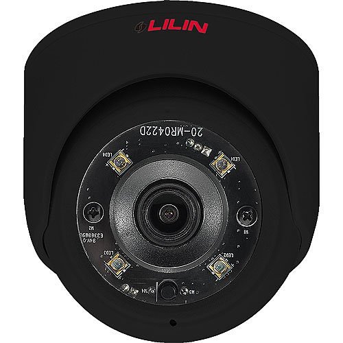 LILIN P2R6852E2K LILIN P2R6852E2 5MP Fixed IR IP Mini Turret IP Camera, 2.8mm Fixed Lens, Black