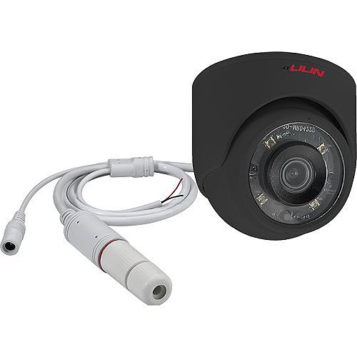 LILIN P2R6852E2K LILIN P2R6852E2 5MP Fixed IR IP Mini Turret IP Camera, 2.8mm Fixed Lens, Black