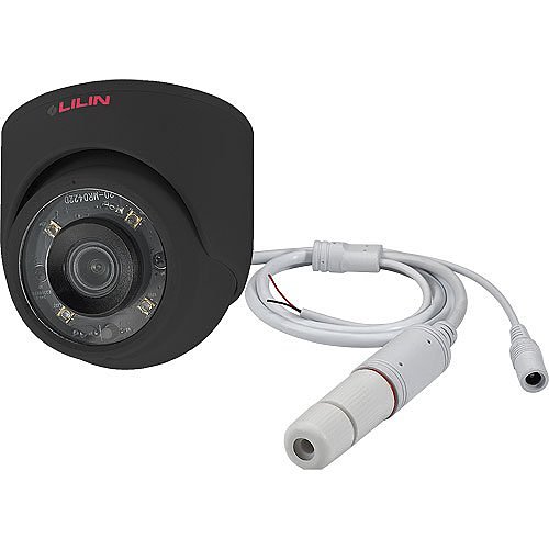 LILIN P2R6852E2K LILIN P2R6852E2 5MP Fixed IR IP Mini Turret IP Camera, 2.8mm Fixed Lens, Black