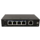 Speco P4S6G 6-Port Gigabit Network PoE Switch, Black