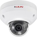 LILIN P5R6352E2 5MP IR Vandal Resistant Dome IP Camera, 2.8mm Fixed Lens, White