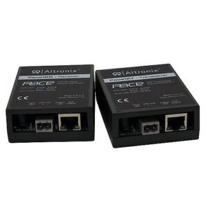 Altronix PACE1KRT Long-Range Single-Pair Ethernet Adapter Kit, 10Mbps, Passes PoE/PoE+