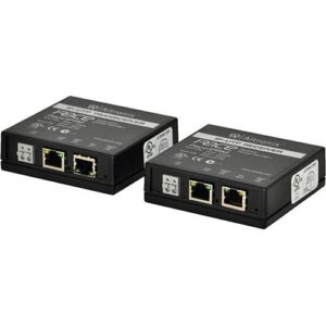 Altronix Pace1PRMT Long-Range Ethernet Single-Port Adapter Kit, 100Mbps, Passes PoE/PoE+