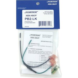 Securitron PB2-LK Illumination Kit for PB2E, PB5E, EEB2 Series Push Buttons