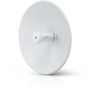 Ubiquiti PBE-5AC-GEN2-US AirMax High-Performance 5 GHz Point-to-Point Bridge with Integrated Dish Reflector, Gen2, US, White