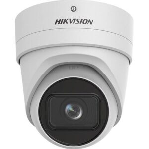 Hikvision PCI-T18Z2S Acusense 8MP Turret IP Camera, 2.7-13.5mm Motorized Varifocal Lens, White