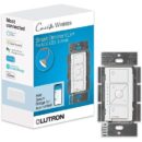 Lutron PD-5NE-WH Caseta Wireless Smart Lighting ELV Dimmer Switch for Electronic LowVage Light Bulbs, White