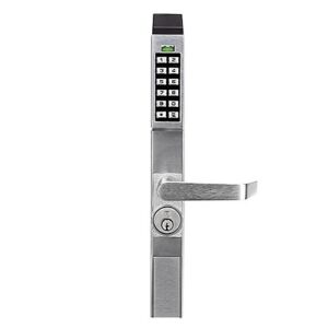 Napco PDL1300ETNW/26D Narrow Stile Lock for Arrow S1200/S1250, Marks 8800, DCI 1200/1300, Von Duprin 22, Corbin ED8200 and Von Duprin 33 Panic LH (RHR)