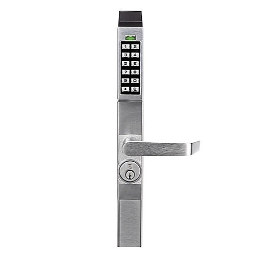 Napco PDL1300ETNW/26D Narrow Stile Lock for Arrow S1200/S1250, Marks 8800, DCI 1200/1300, Von Duprin 22, Corbin ED8200 and Von Duprin 33 Panic LH (RHR)