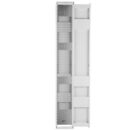 Panduit PE2VD12WH Cable Manager, 12" Wide Double