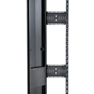 Panduit PE2VFD1296 Cable Manager, 12" Wide Single