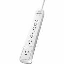 APC PE76WG Essential SurgeArrest 7-Outlet Surge Protector with 6' Cord