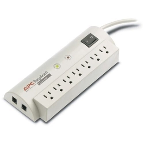 APC PER7T Personal SurgeArrest, 7-Outlet, Phone Line Protection