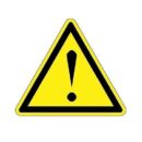 Panduit PESW-A-9Y ISO Label Vinyl 'Risk of Danger Symbol', Yellow