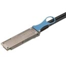 Panduit PHQ4SQFTP2A2MBL 100G QSFP28 to 4x SFP28 25G DAC Breakout, 30AWG, 2m, Black