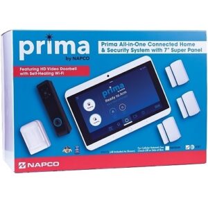 Napco PKIT1DV All-in-One-Connected Home and Security Doorbell Kit, Verizon