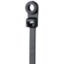 Panduit PLC4S-S10-C0 Locking Clamp Tie, 15"L, Black