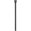 Panduit PLT2I-C0 Pan-Ty Locking Cable Tie, 40lb, 8", UV PA6.6, 100-Pack, Black