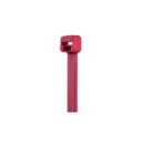 Panduit PLT2S-M2 Locking Cable Tie PA6.6, 7.4", 50 lb, 1000-Pack, Red