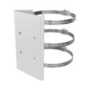 Hikvision PMP-V Horizontal Pole Mounting Bracket for Speed Dome Cameras, White